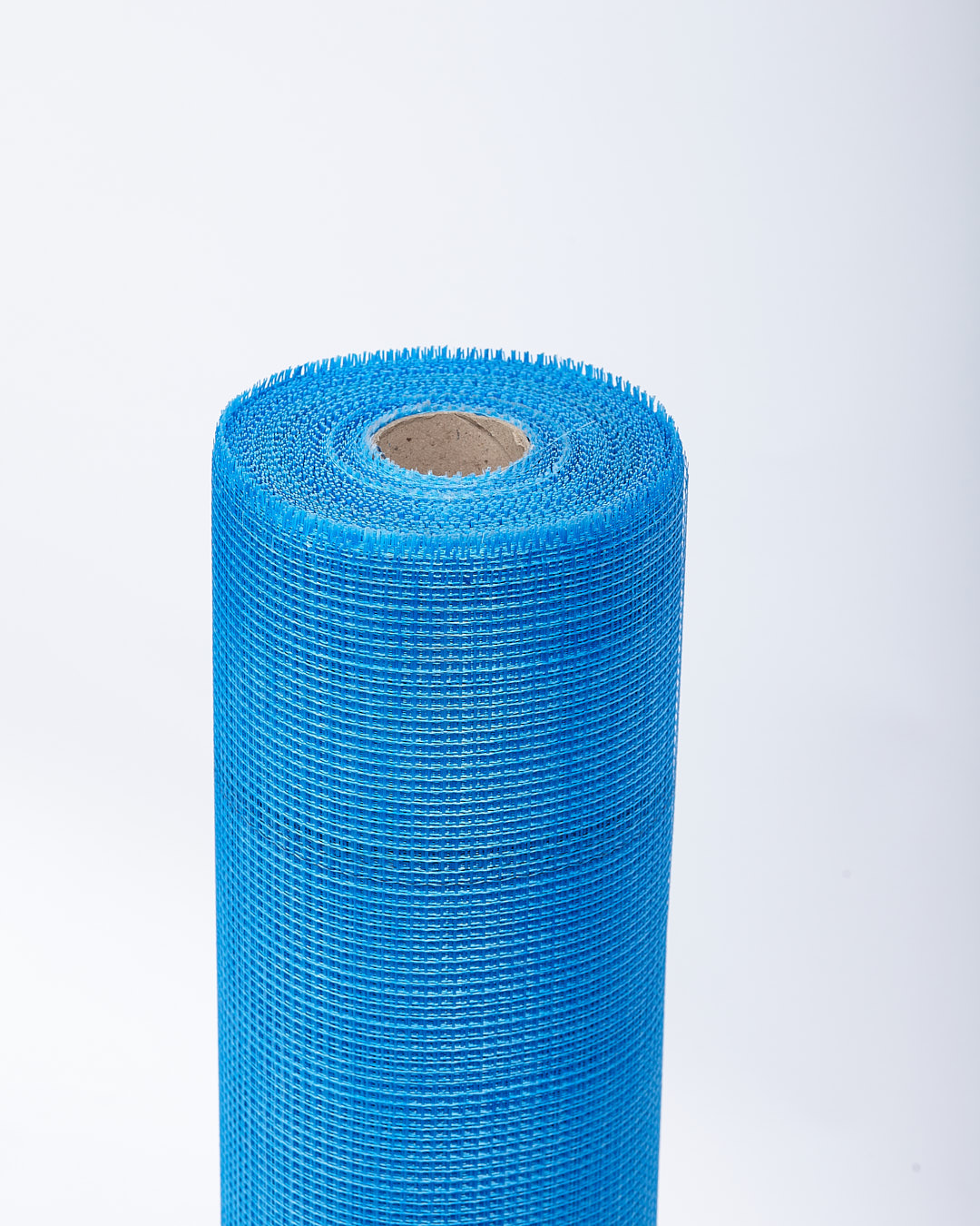Сетка фасадная из стекловолокна Fiberon Лайт, 1x20 м, ячейка 5x5, синяя цена за рулон