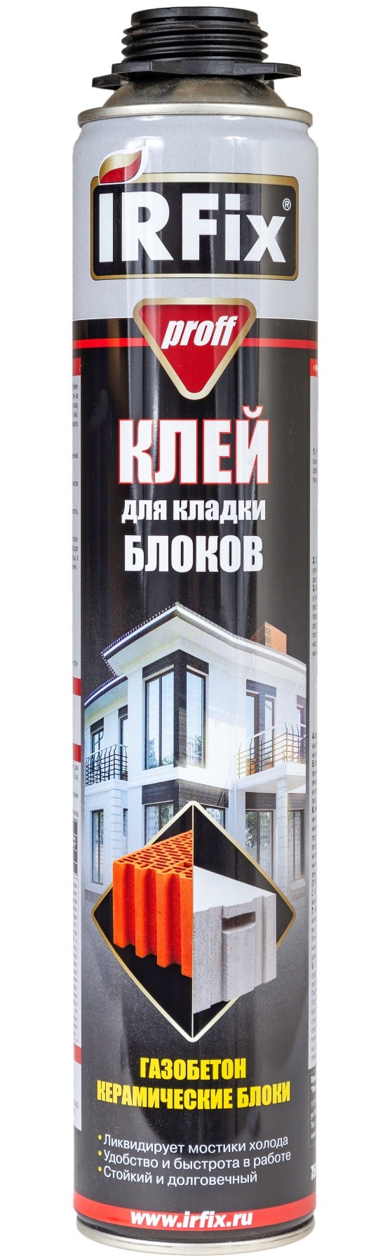 Клей строительный для кладки блоков IRFIX Proff 750 мл цена