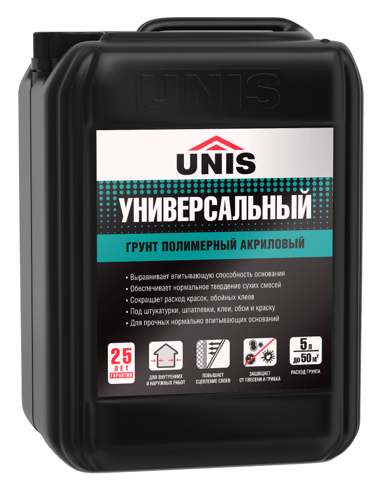 Грунтовка Unis универсальная 10 л цена