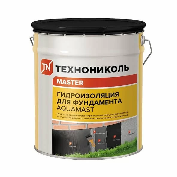 Мастика битумная ТехноНиколь AquaMast 18 кг цена
