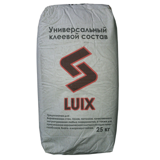 Универсальный клеевой состав Luix Люикс 25 кг цена