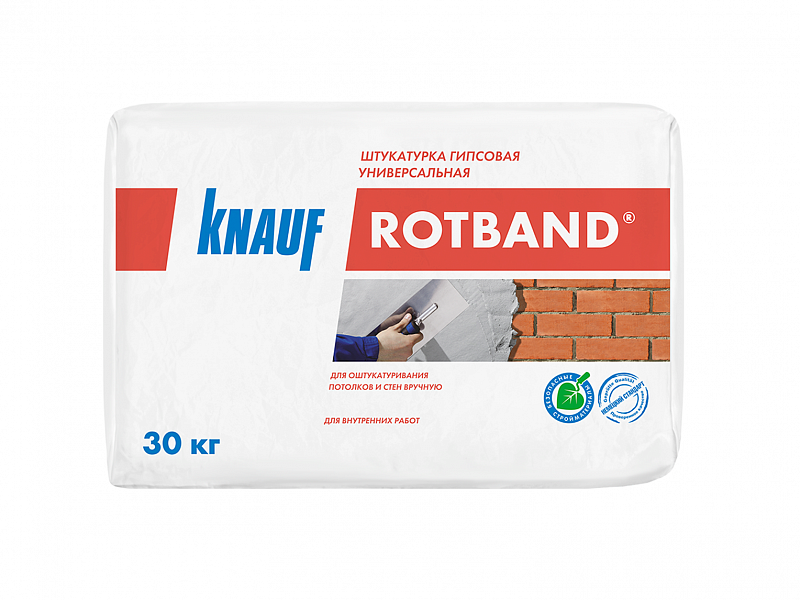 Штукатурка гипсовая Knauf Ротбанд серая 30 кг цена
