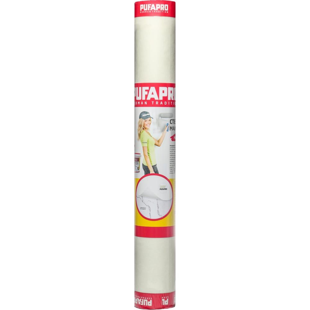 Стеклохолст малярный PUFAPRO 25 г/м2 1х50м цена