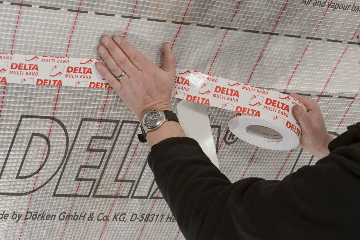 Лента односторонняя соединительная Delta Multi Band M60 60мм х 25 м цена