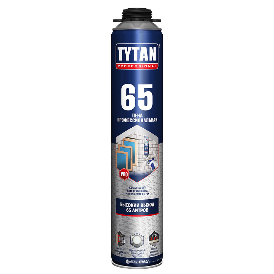 Монтажная пена Tytan professional 65 750 мл летняя цена за баллон