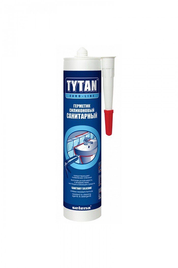 Герметик санитарный Tytan Euro-Line Белый цена