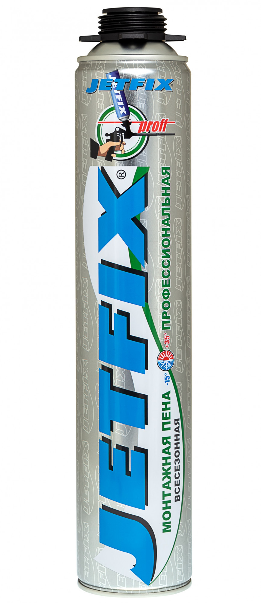 Пена монтажная профессиональная всесезонная Jetfix 700г 10030 цена за баллон