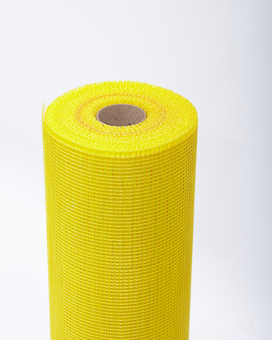 Сетка универсальная фасадная из стекловолокна Fiberon, 1x20 м, ячейка 5x5, желтая цена за рулон