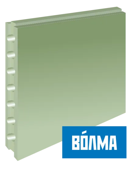 Плита пазогребневая Волма ПГП пустотелая влагостойкая 667х500х80 мм цена